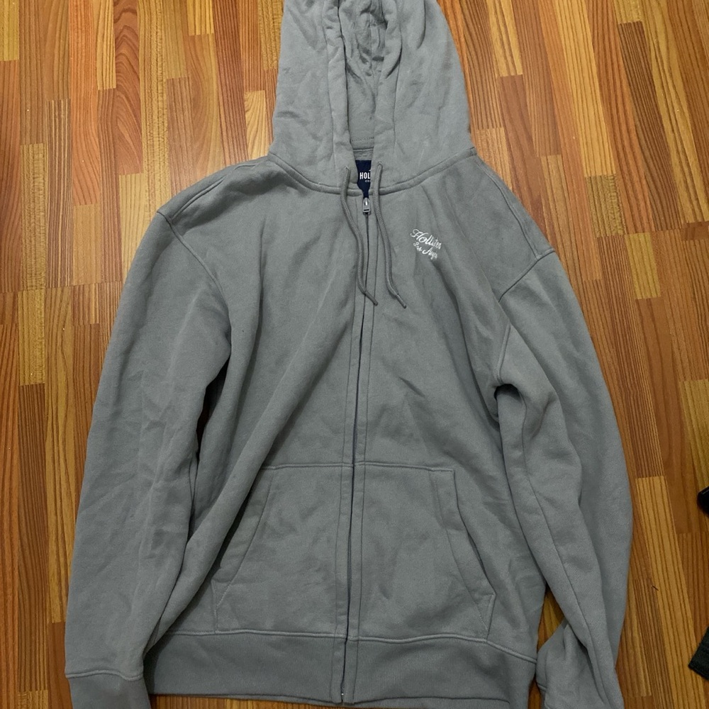 Grey Hollister jacket